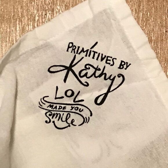 Primitives by Kathy Flour Sack Dish Towel Coffee Lover NWT - Picture 6 of 6